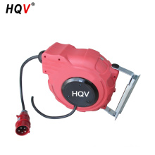 red cable reel cover plastic power cord reel